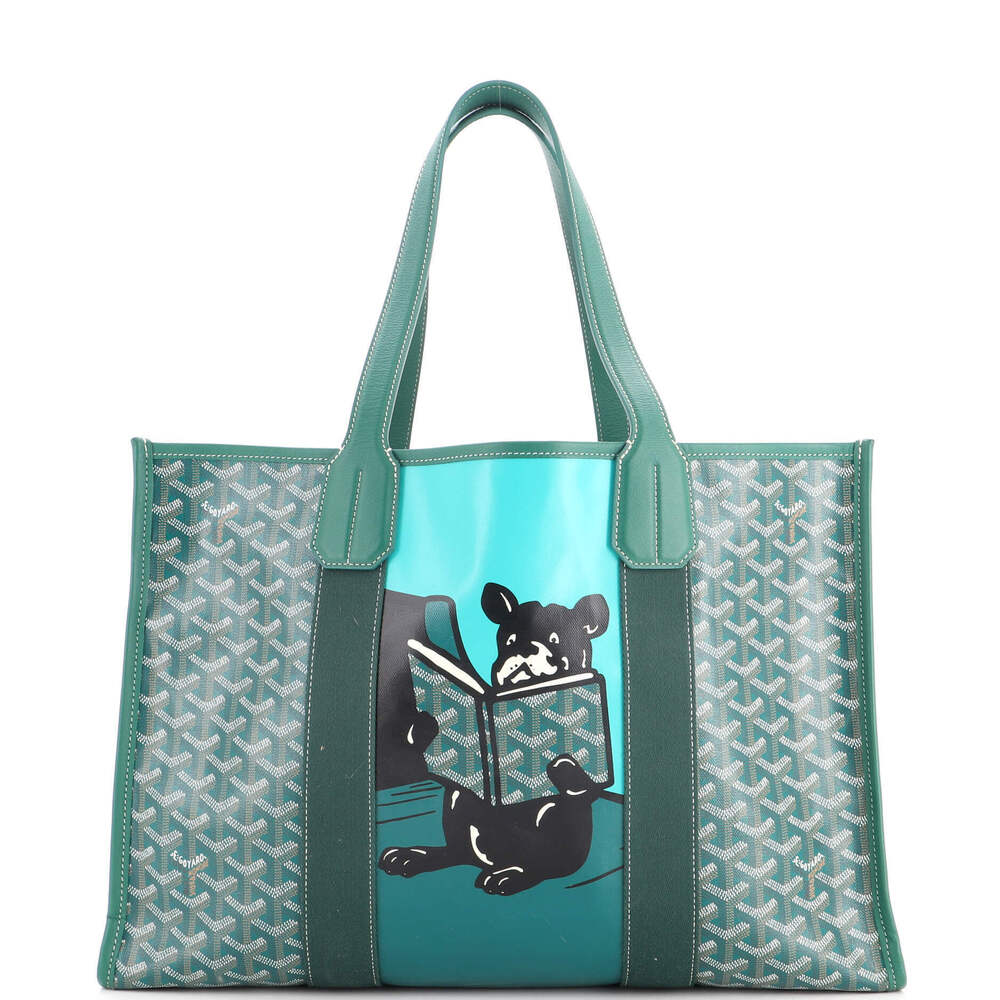 Goyard MM Villette Tote Printed Coated Canvas